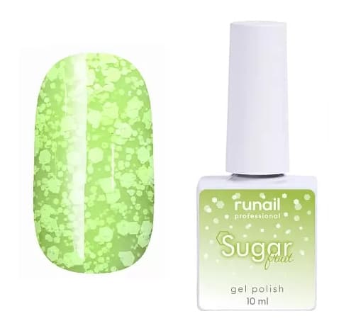RuNail Гель-лак Sugar Fruit, 10мл №7064
