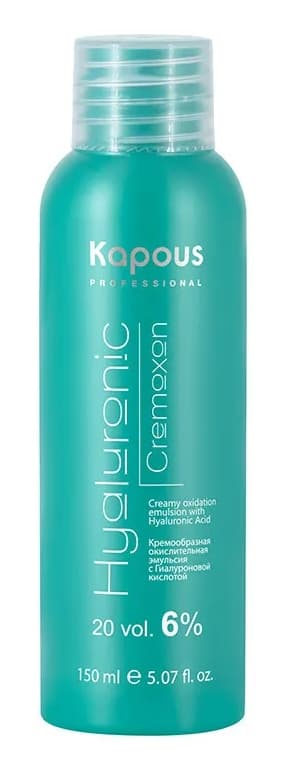 Kapous Кремообразная проявляющая эмульсия Hyaluronic Cremoxon 6%, 150 мл