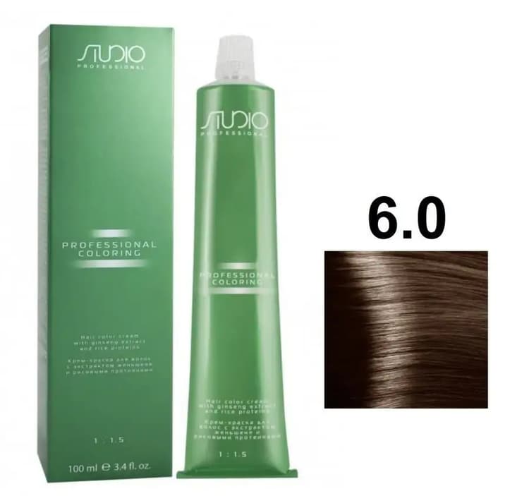 KAPOUS Studio S 6.0 темный блонд 100 мл