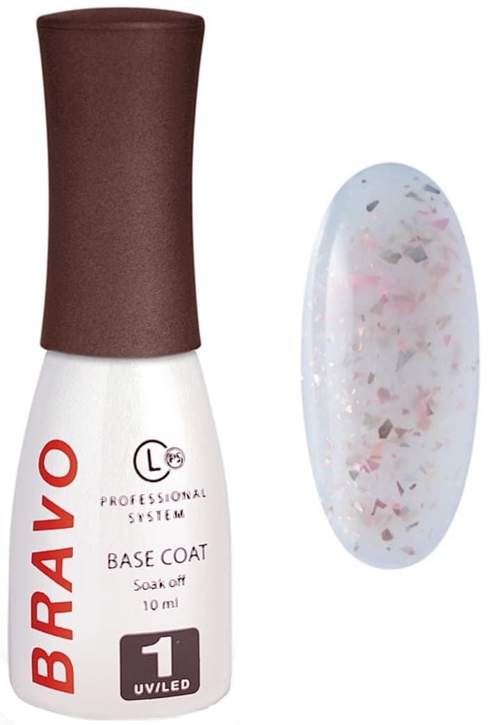 Bravo Цветное базовое покрытие EFFECT 07, Milk 10мл 
