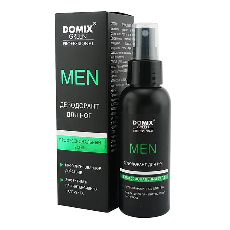 DOMIX Дезодорант для ног мужской "MEN" 100 мл