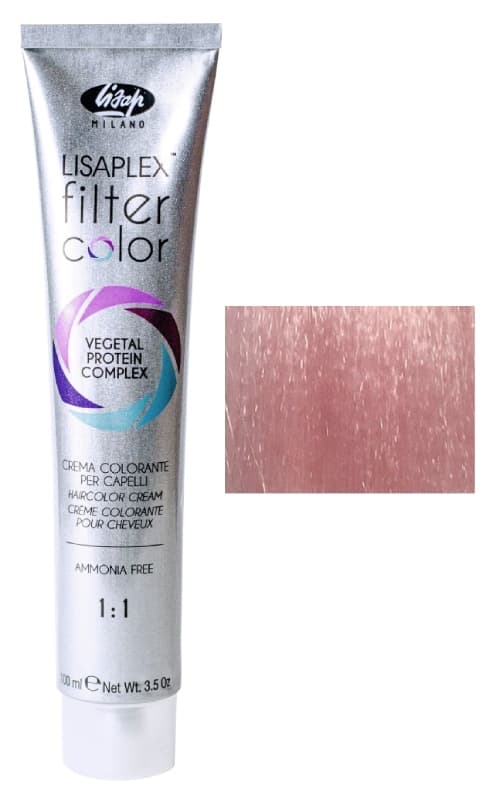 Lisaplex Filter Color розовый металлик  100 мл