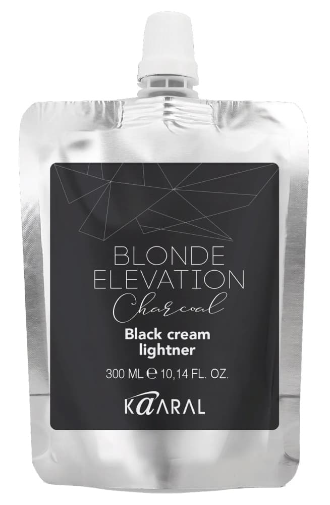 KAARAL Blonde Elevation Charcoal Черный угольный осветляющий крем для волос 250 гр. 