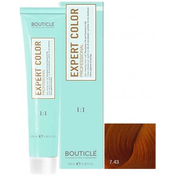 BOUTICLE Expert color 7/43 русый медно-золотистый