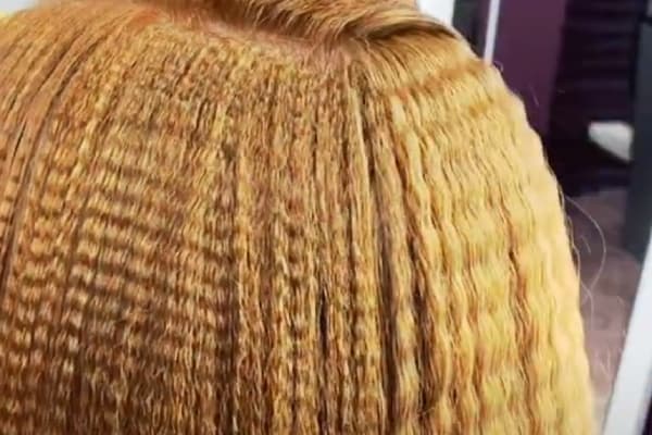 Как выглядят локоны при использовании щипцов-гофре разных размеров