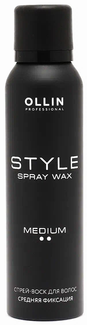 OLLIN STYLE Спрей-воск для волос средней фиксации 150мл 
