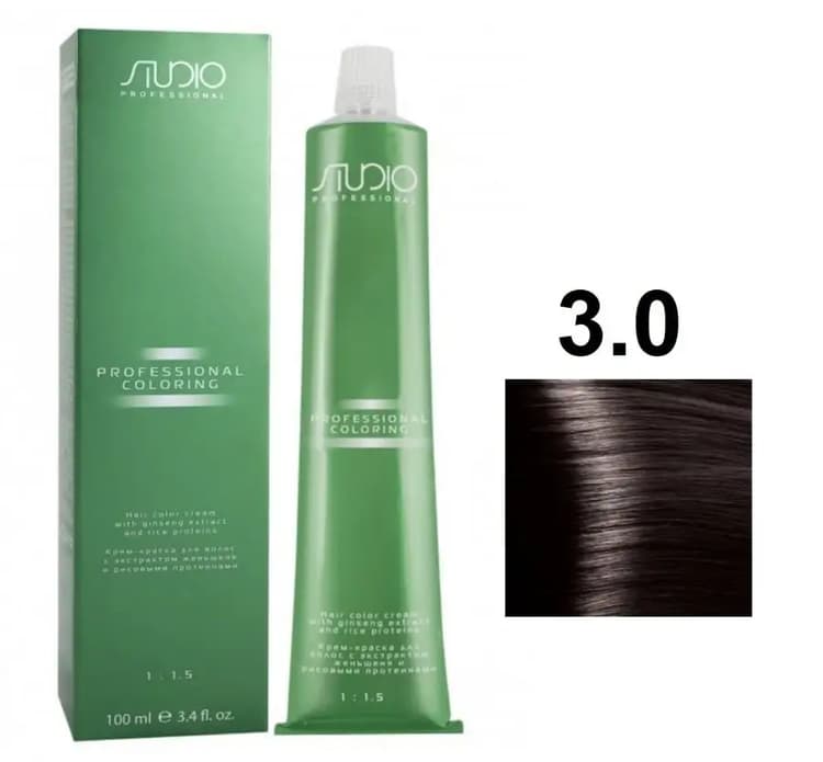 KAPOUS Studio S 3.0 темно-коричневый 100 мл