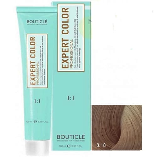 BOUTICLE Expert color 8/18 светло-русый пепельно-жемчужный
