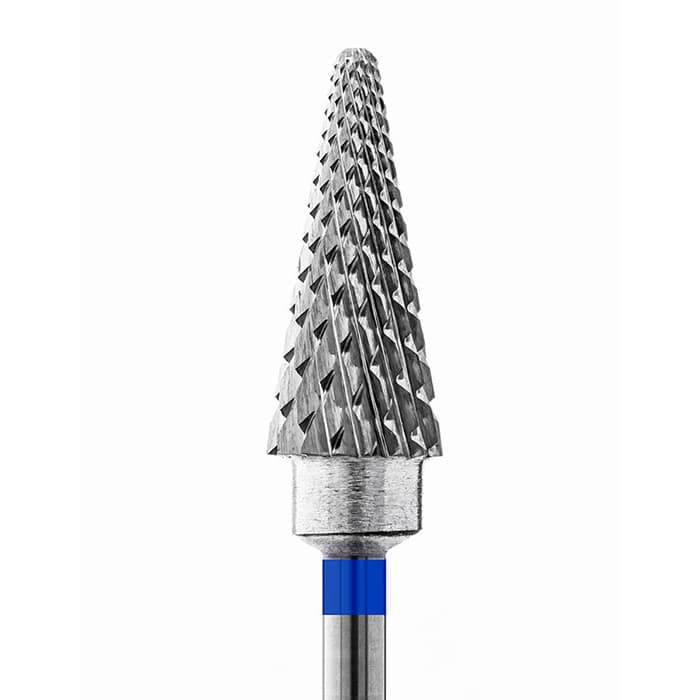 Фреза Конус Твердосплавная со средней крестообразной нарезкой для ЛЕВШЕЙ 
