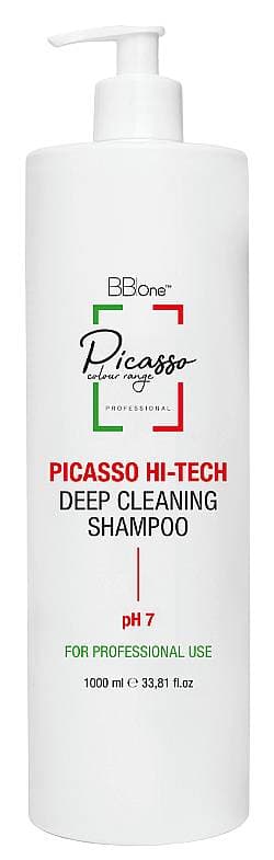BB One Picasso HI-Tech Deep Cleaning Шампунь глубокой очистки 1000мл