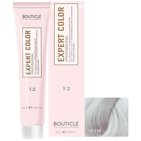 BOUTICLE Expert color 12/116 ультра пепельный перламутровый блондин