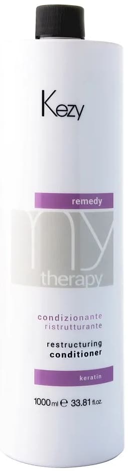 Кондиционер реструктурирующий с кератином, 1000 мл. My Therapy Remedy Restructuring KEZY