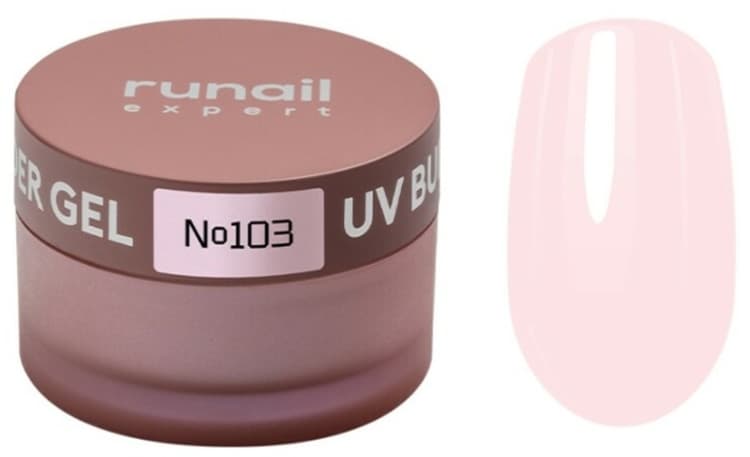 RuNail Expert Гель моделирующий UV BUILDER GEL №103, 50г банка