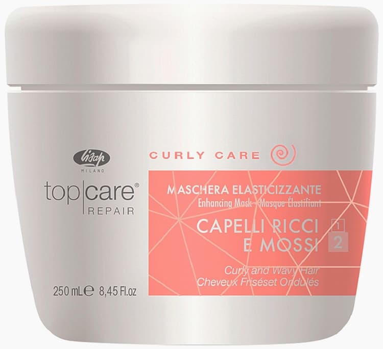 Lisap Curly Care Разглаживающая маска для вьющихся волос  250 мл