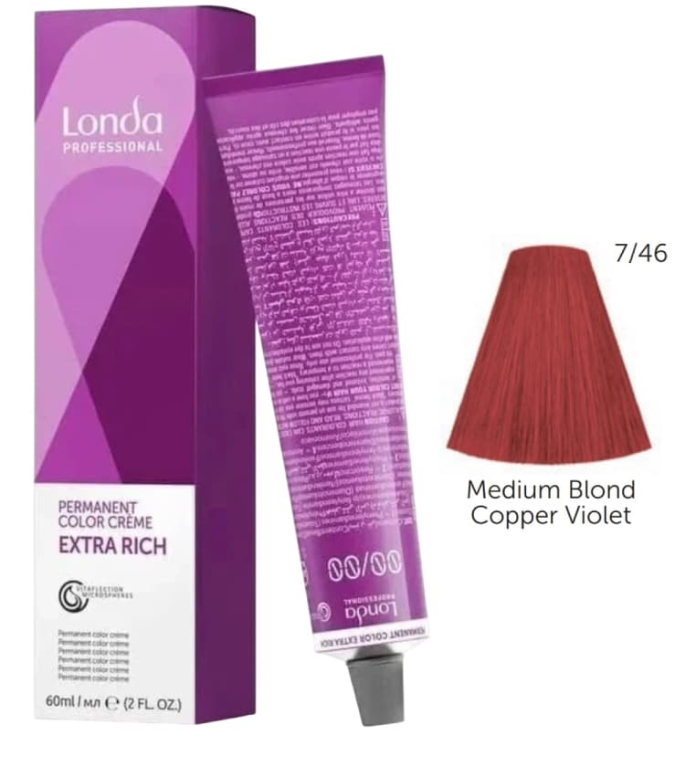 LONDACOLOR 7/46 блонд медно-фиолетовый