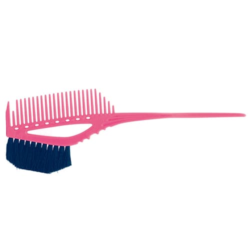 Y.S.Park Кисть с расческой для окрашивания Pink