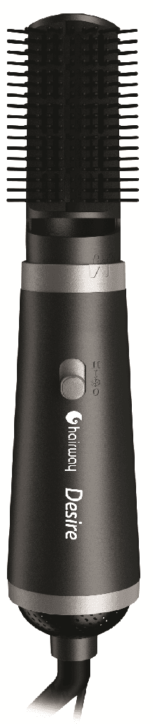 Hairway Фен-плойка Desire 4 в 1 A032 4 насадки (фен, плойка, щетка, расческа), 900W 