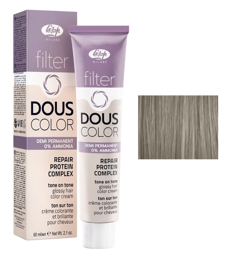Lisap Filter Douscolor 10/82 супер светлый перламутрово-пепельный блондин 60 мл