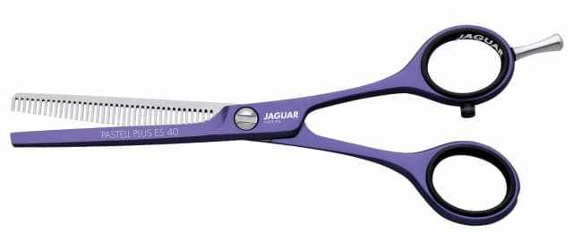 Jaguar Ножницы "Pastell Plus ES 40" 5"** фил. одност. лиловые