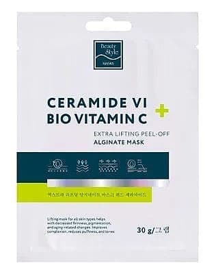 Beauty Style Лифтинг-маска альгинатная "Сeramide Vi + BIO Vitamin C" 30 г.