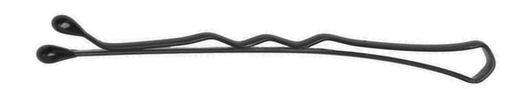 Dewal Невидимки черные, волнистые, 40 мм, 200 г/уп.