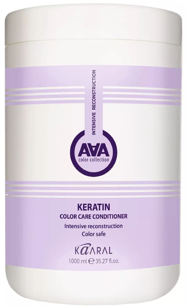 Kaaral AAA Кератиновый кондиционер для восстановления окрашенных и химически обработанных волос 1000 мл