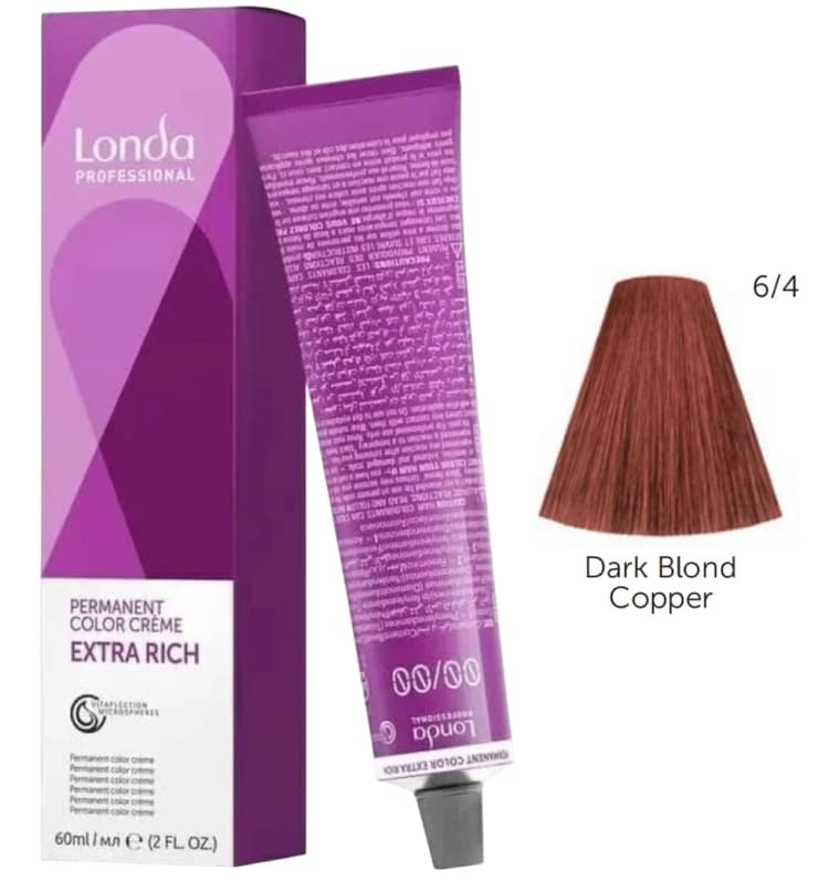 LONDACOLOR  6/4 темный блонд медный