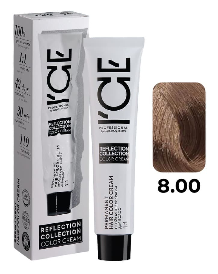 ICE Professional REFLECTION 8.00 светло-русый для седины 60 мл