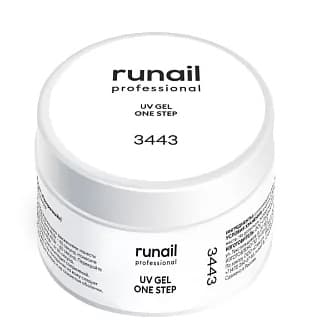 RuNail Однофазный УФ-гель (цвет: Прозрачный), 15 г