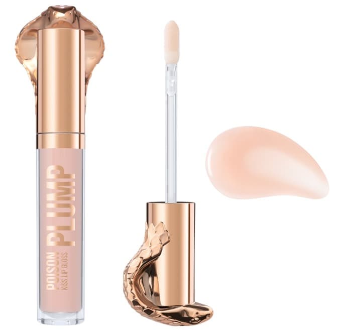 Stellary Блеск-плампер для губ / Gloss Poison Kiss тон 02 (cobra bite/молочно-розовый), 4 мл