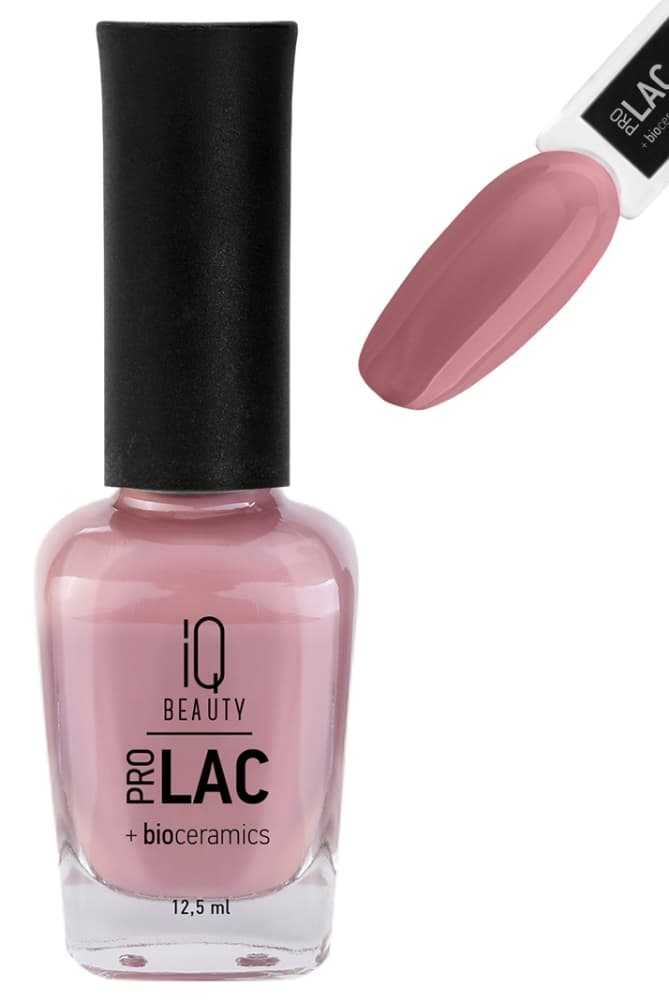 IQ BEAUTY PROLAC Лак для ногтей укрепляющий с биокерамикой 12.5 мл № 017