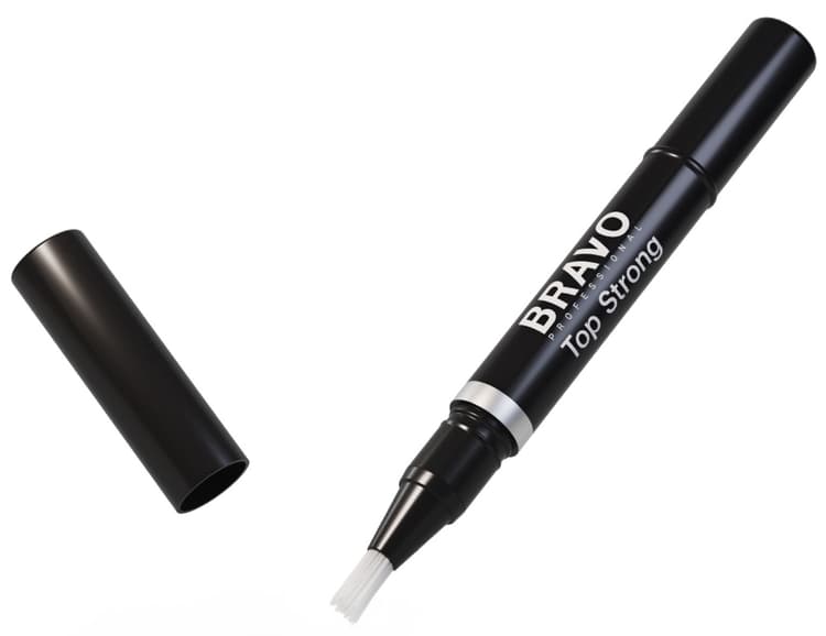 Bravo Верхнее покрытие STRONG в карандаше с кистью 2мл. 