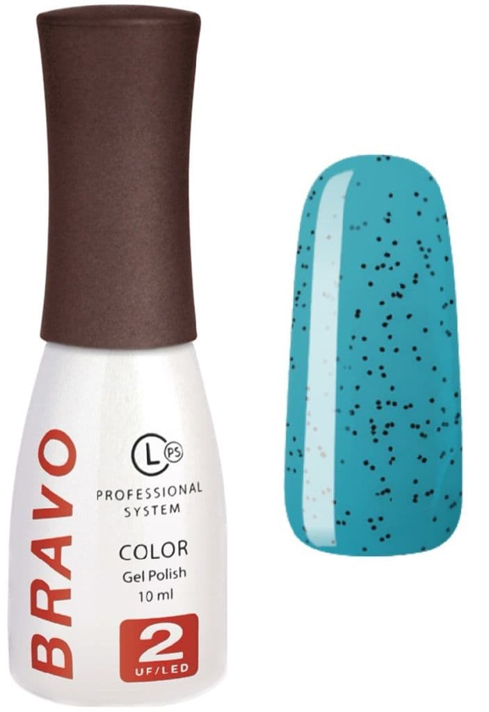 Bravo Гель-лак "Тропики" Крапинка №286 10мл. 