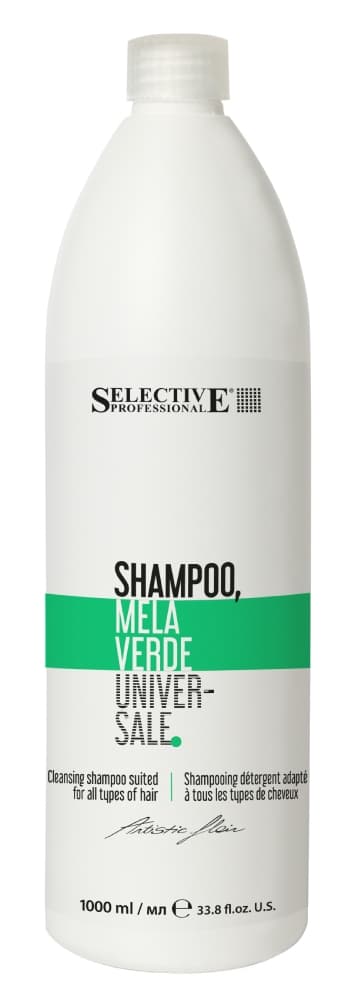 SELECTIVE Artistic Flair Шампунь Зелёное яблоко, для всех типов волос 1000мл