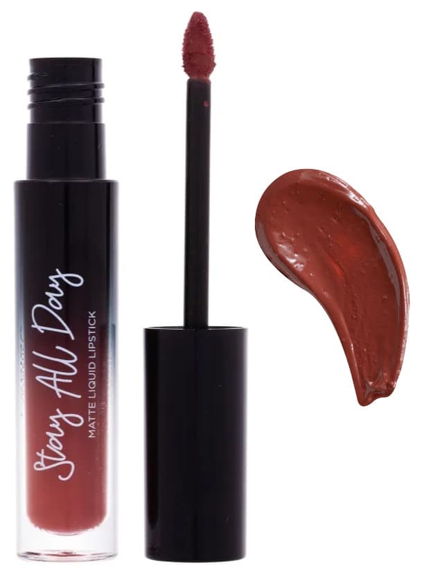 Parisa Жидкая помада MATTE для макияжа губ "Stay all day" (06 королевский пурпур), 4 мл