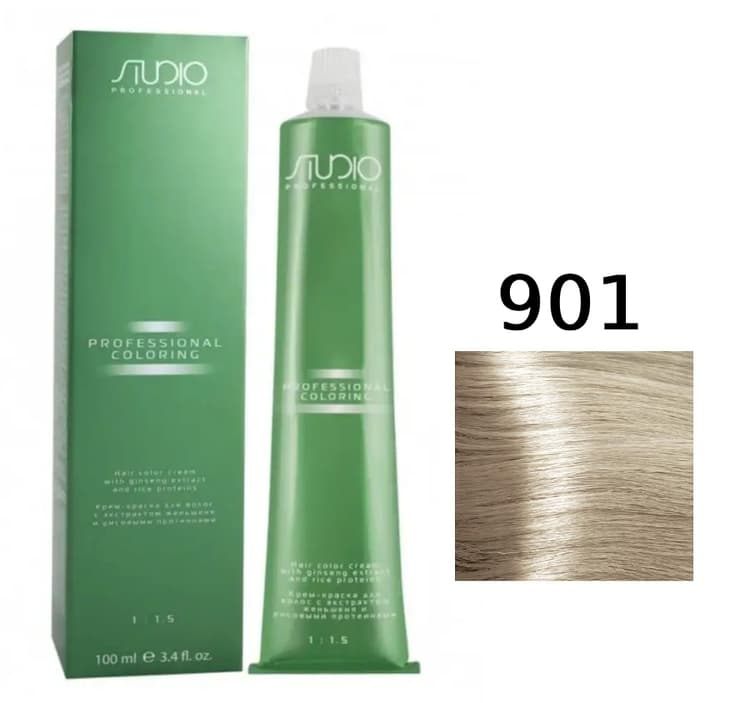 KAPOUS  Studio S 901 ультра-светлый пепельный блонд 100 мл