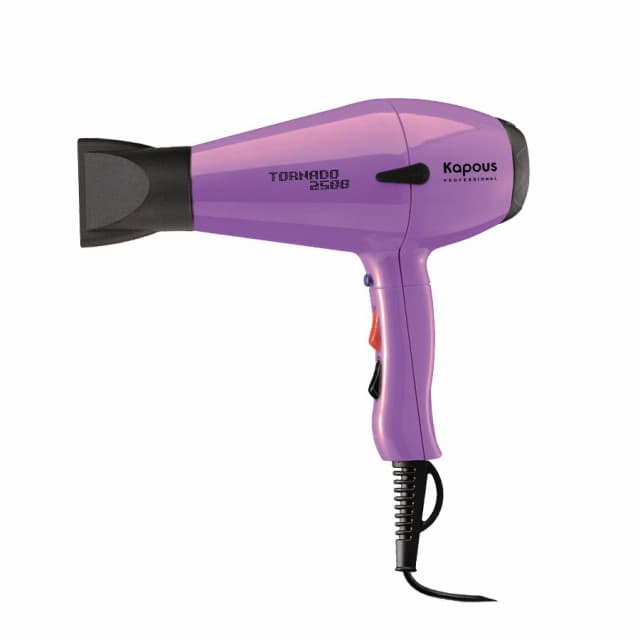 Kapous Профессиональный фен для укладки волос Tornado 2500 цв. сиреневый