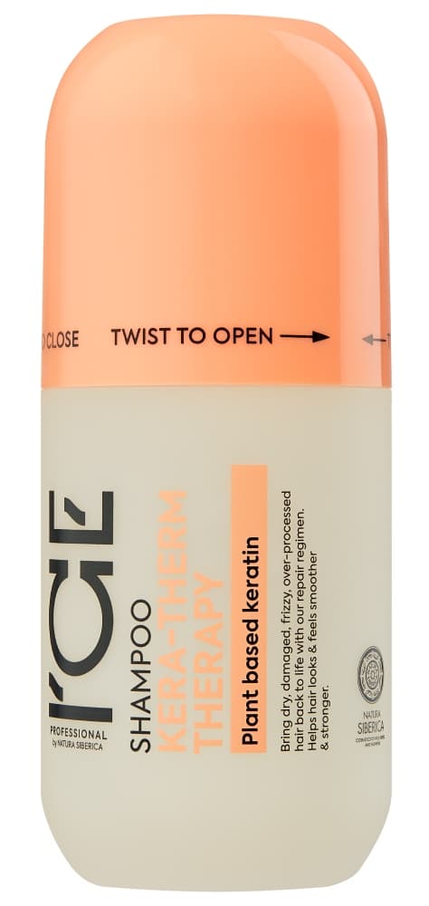 ICE Professional KERA-THERM THERAPY Шампунь для реконструкции сильно поврежденных волос 250 мл.