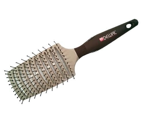 Dewal Щетка туннельная MOKKA керамика + антистатик, пласт.штифты, 11 рядов