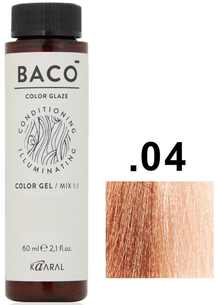 KAARAL Baco Color Glaze .04 папайя 60 мл