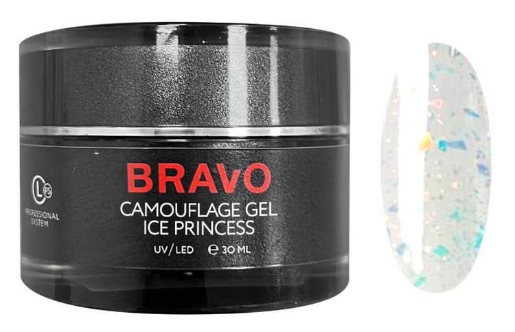 Bravo Моделирующий Camouflage Gel ICE PRINCESS №104 30 мл
