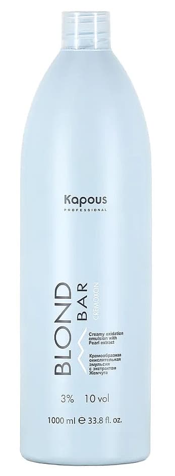 Kapous Blond Bar Кремообразная окислительная  эмульсия Blond Cremoxon 3%, 1000 мл