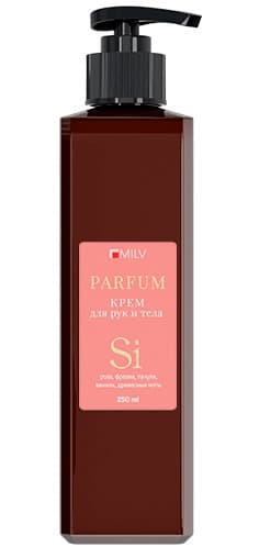 MILV Парфюмированный крем для рук и тела «Si» 250 мл. 