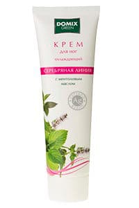 DOMIX Крем для ног Охлаждающий с наносеребром, 100мл