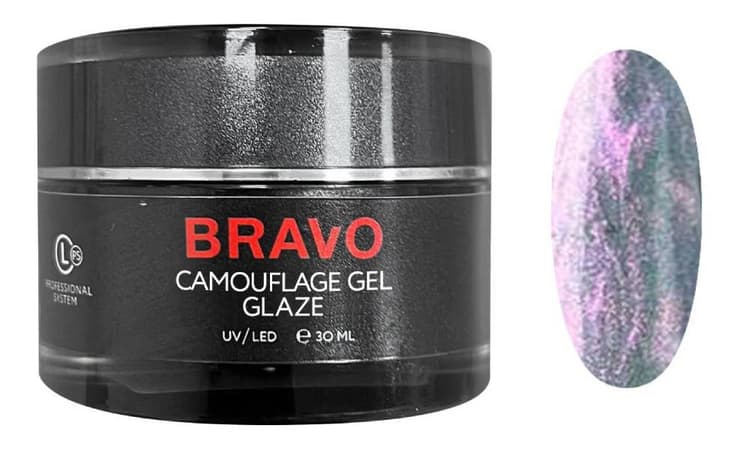 Bravo Моделирующий Camouflage Gel GLAZE №106 30 мл