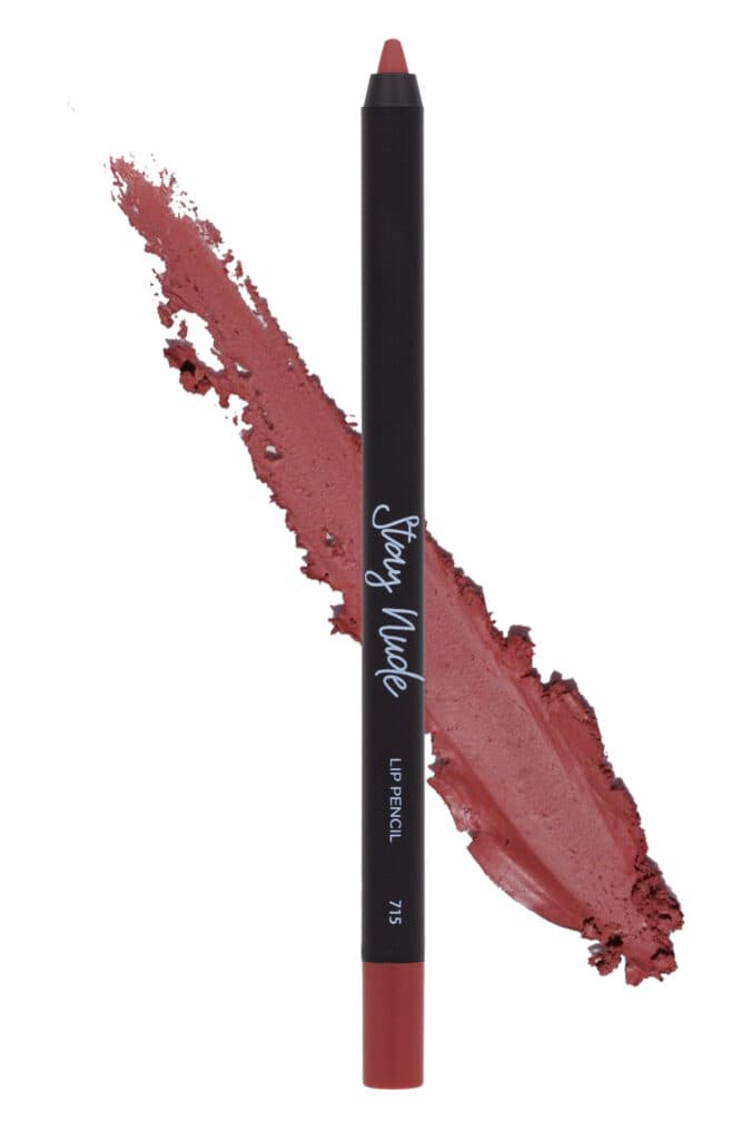 Parisa Карандаш для макияжа губ MATTE "Stay Nude" (715 maroon), 1,2 гр.