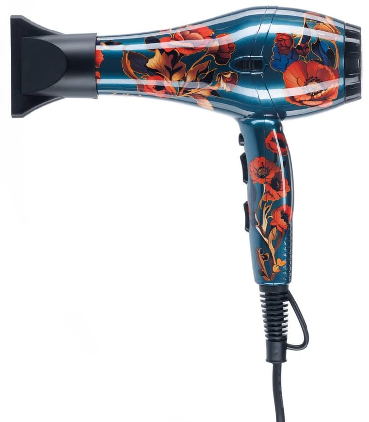 DEWAL Фен "Русские сказки" с ионизацией, 2300W, 2 насадки, 480 гр.