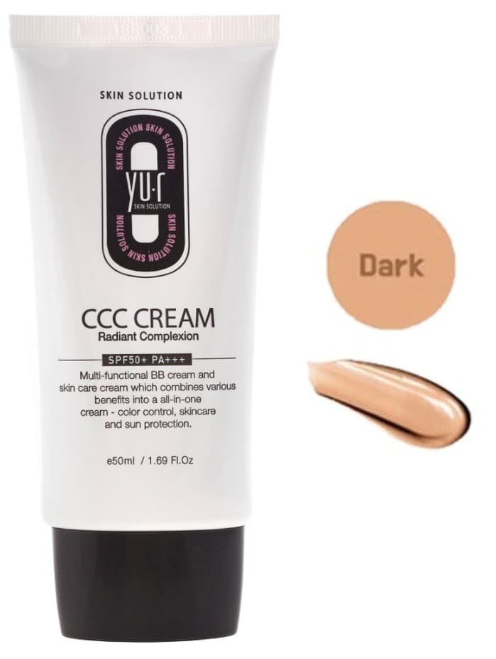Yu-r Корректирующий крем CCC Cream (Dark), SPF 50, 50 мл