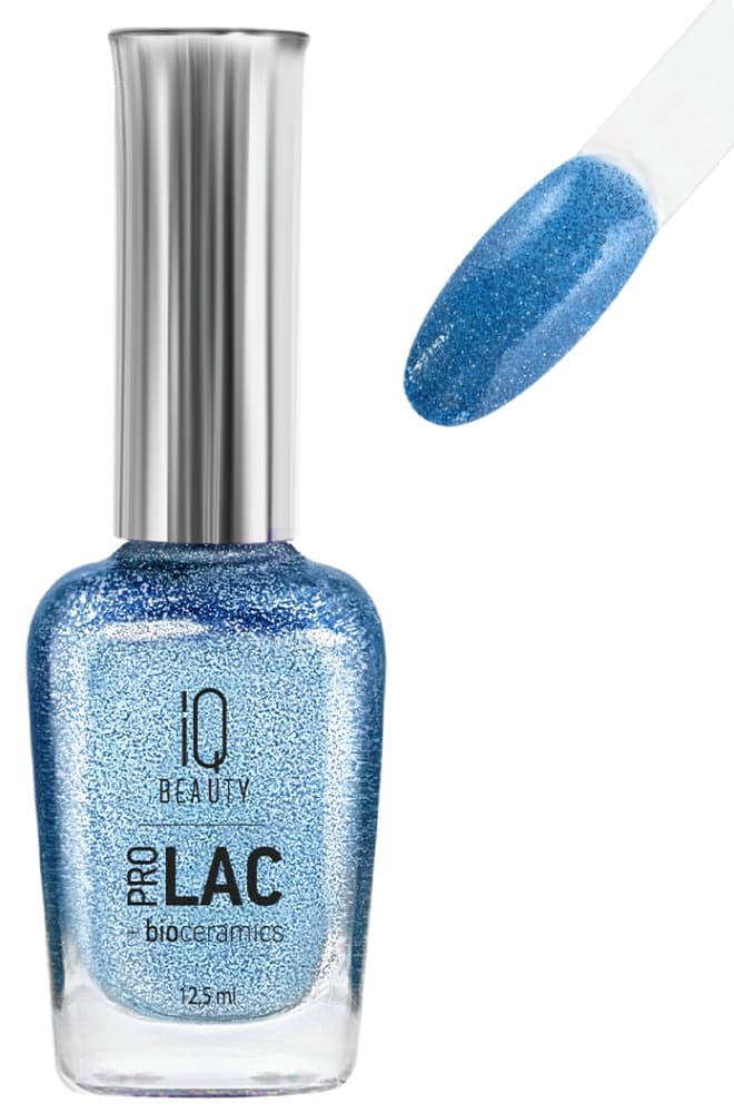 IQ BEAUTY PROLAC Лак для ногтей укрепляющий с биокерамикой 12.5 мл №120 светоотражающий 