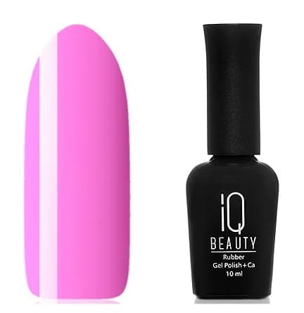 IQ BEAUTY Каучуковый гель-лак с кальцием №058 10 мл.